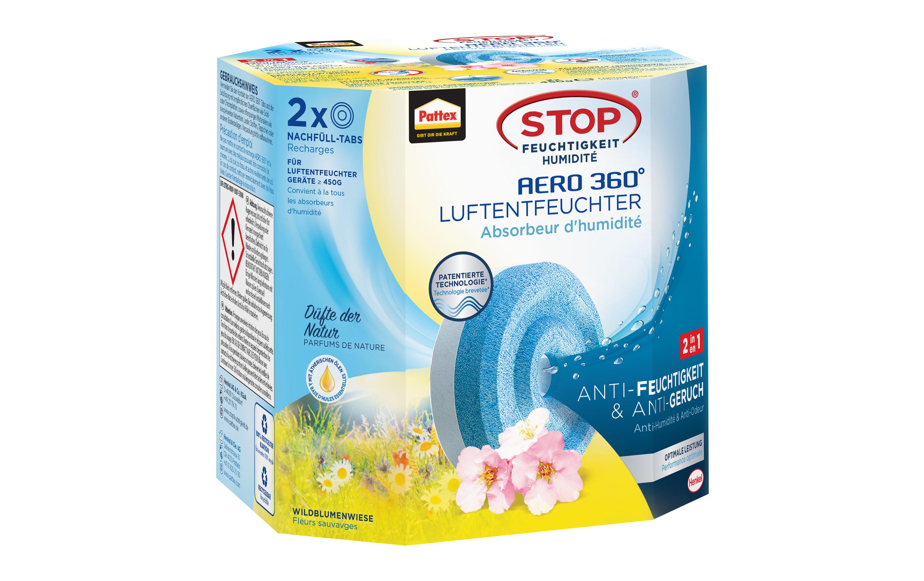 Nachfüll-Tabs Aero 360 Wildblumen 2 x 450 gTabs Nachfüllpack