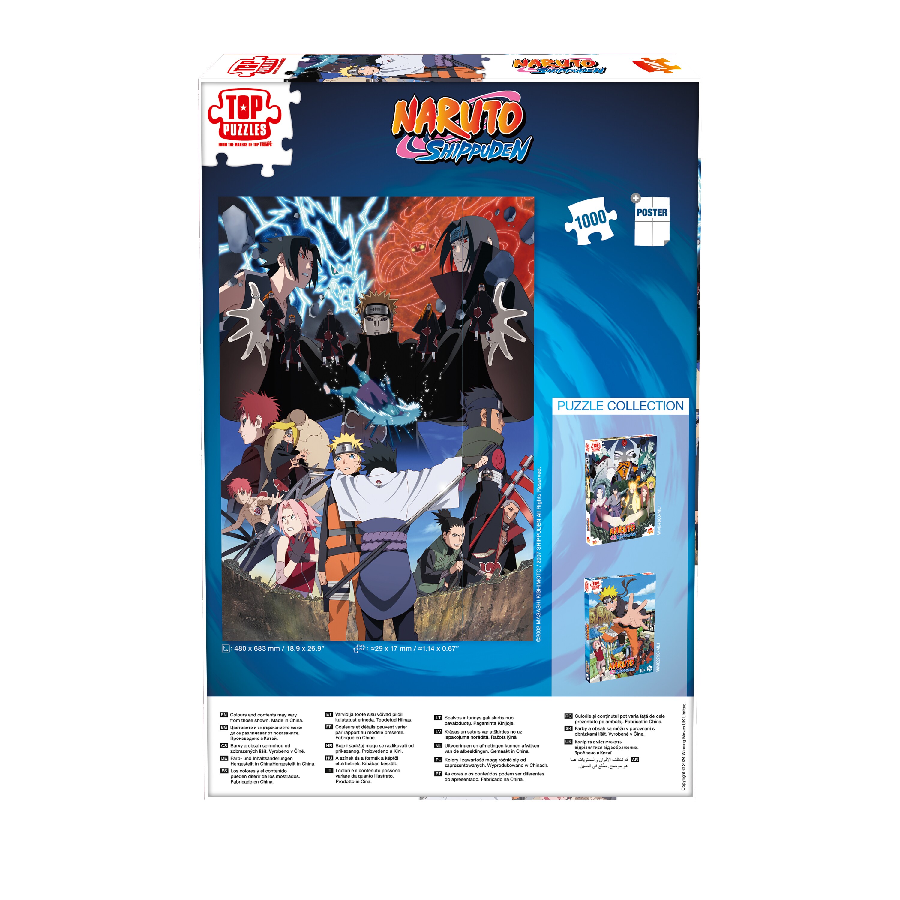Winning Moves - Puzzle - Naruto Fate Encounter (1000 Teile) Anime Puzzel