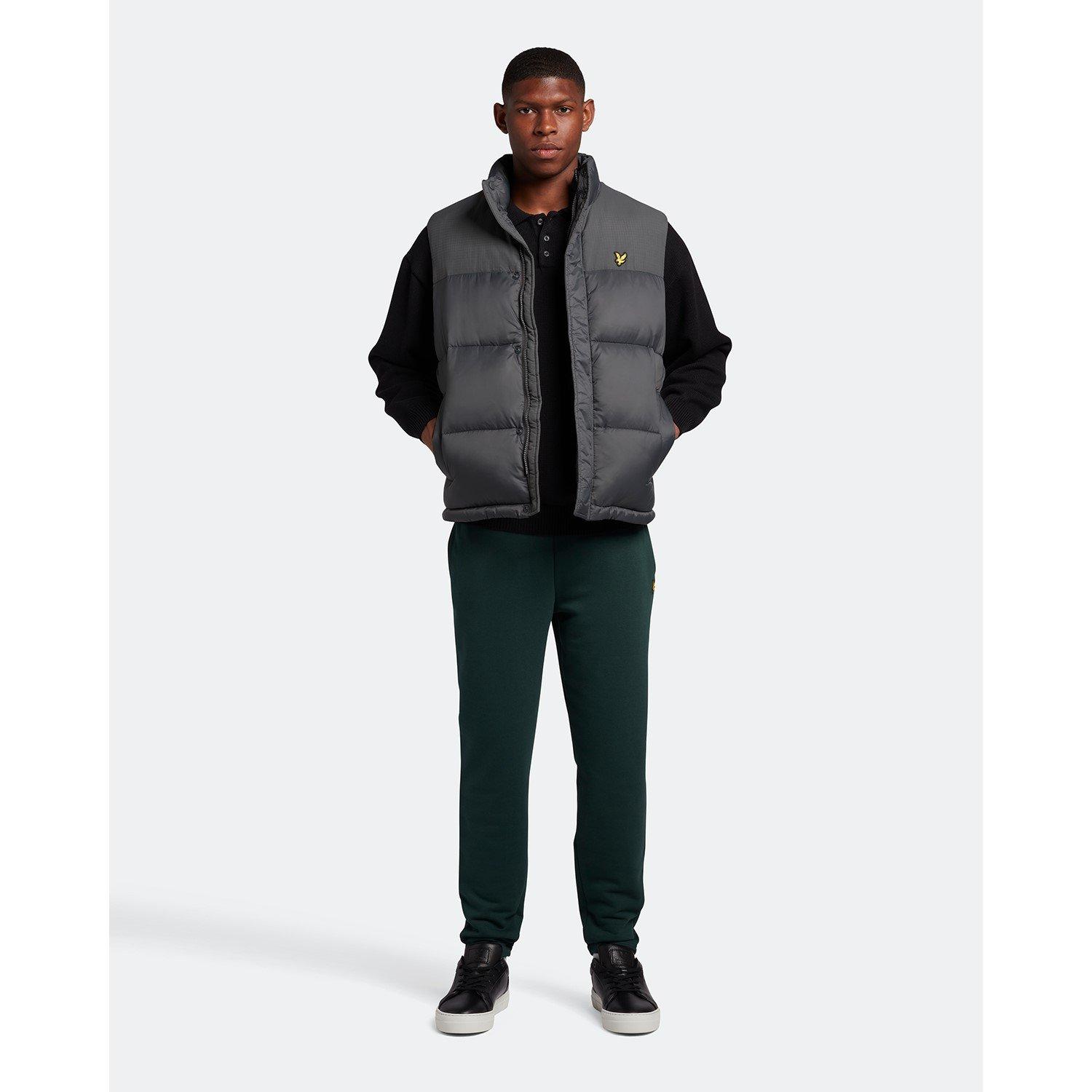 Lyle and Scott Blouson Long Sleeve Knitted Polo Shirt