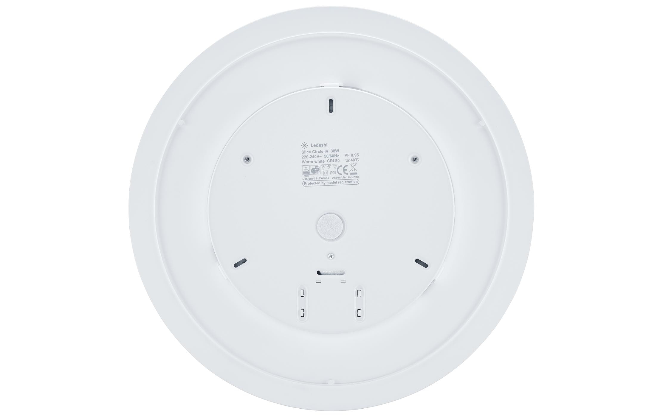 Aufbauleuchte »SLICE CIRCLE IV N 29/38W 3000/4000K«