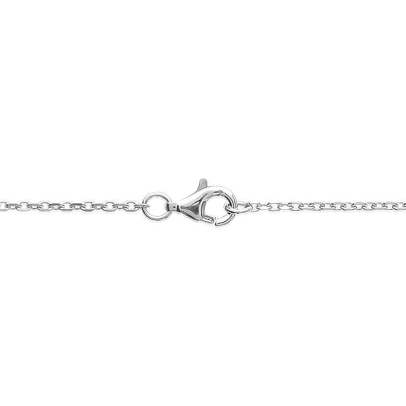 Collier Femme - Plume - Argent 925 - Longueur : 45 cm