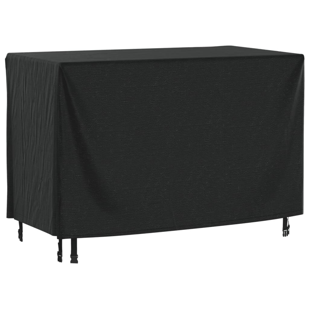 Housse de salon de jardin noir 140x70x90 cm imperméable 420d