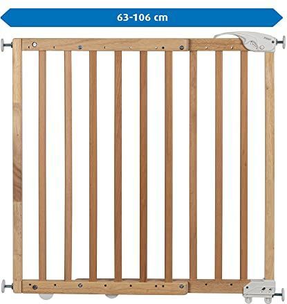 Deurrooster - Uittrekbaar 63-106 cm - Natuurlijk - Traphekje