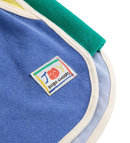 Bobo Choses Shorts - Lächelnder Farbblock - Blau