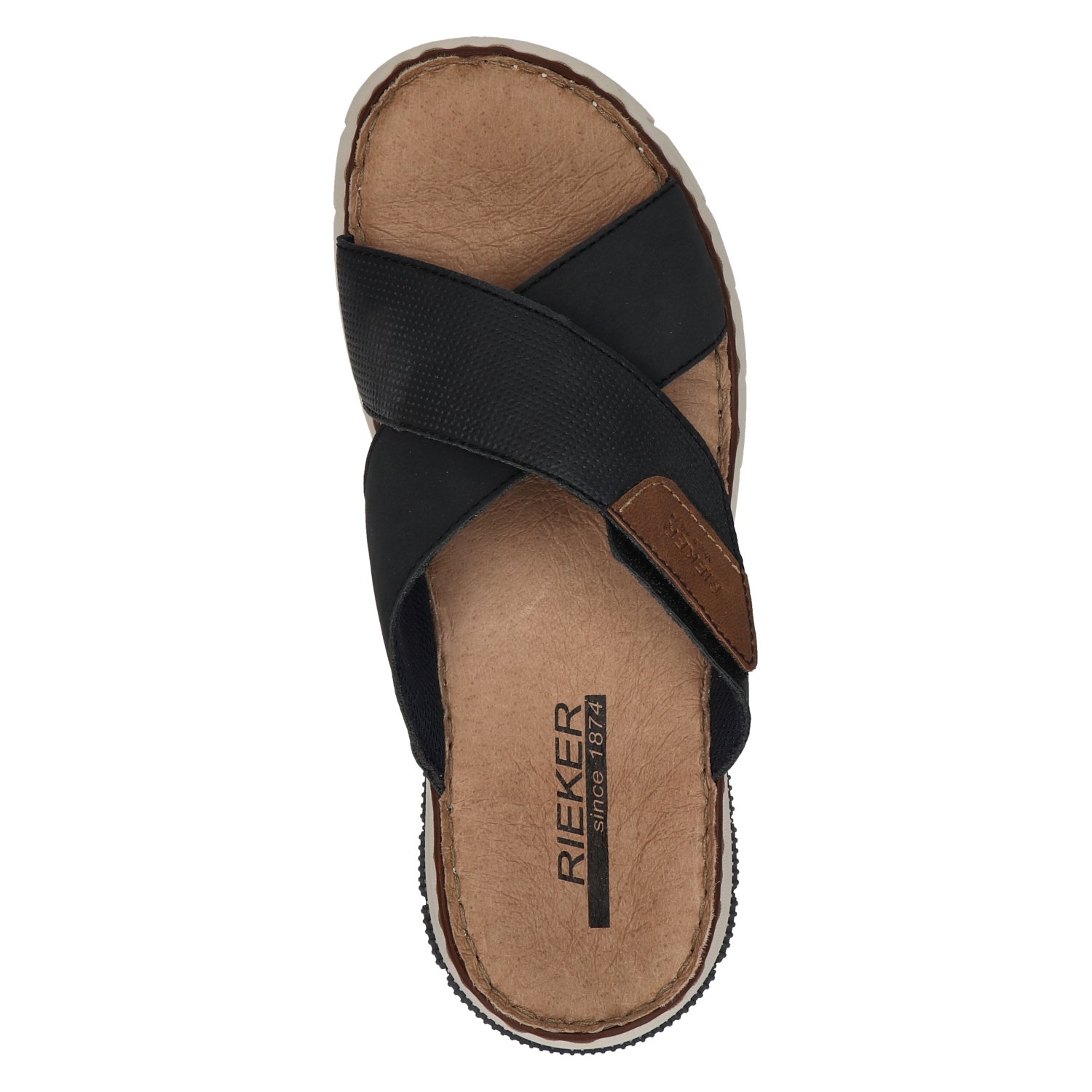 heren slipper Rieker Blauw