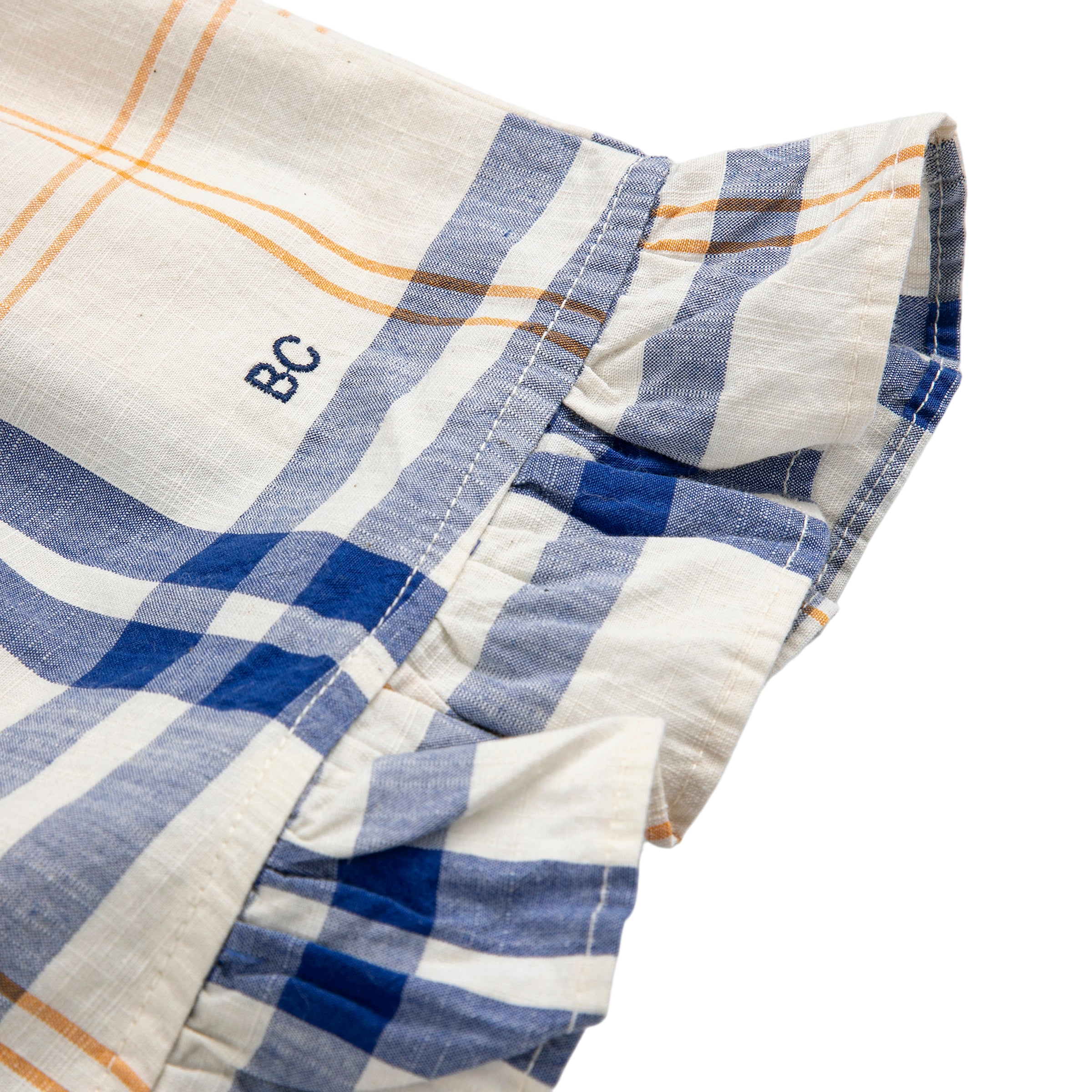 Shorts Fun Tartan Offwhite