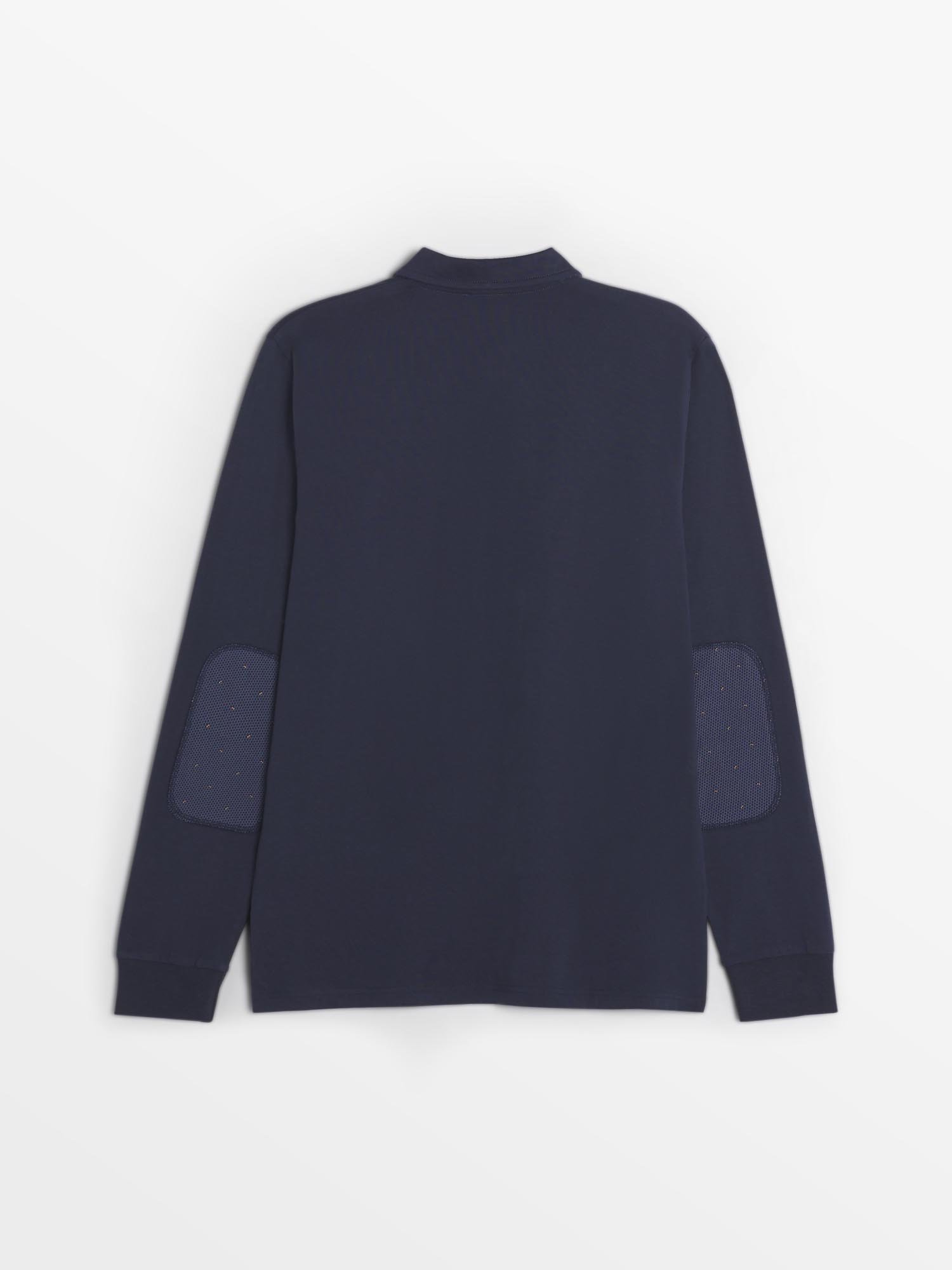 Polo Homme Manches Longues Marine