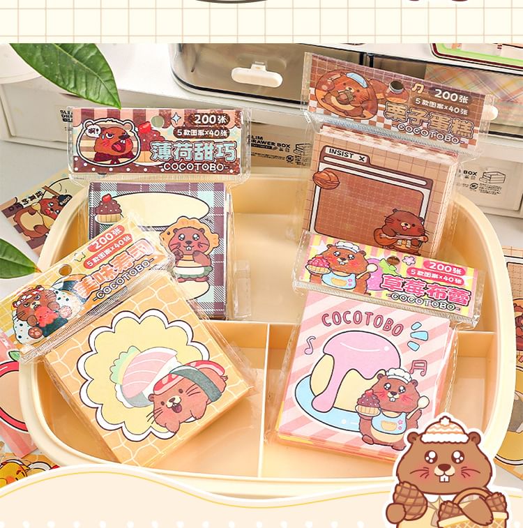 SASHI - Groundhog Memo Pad
