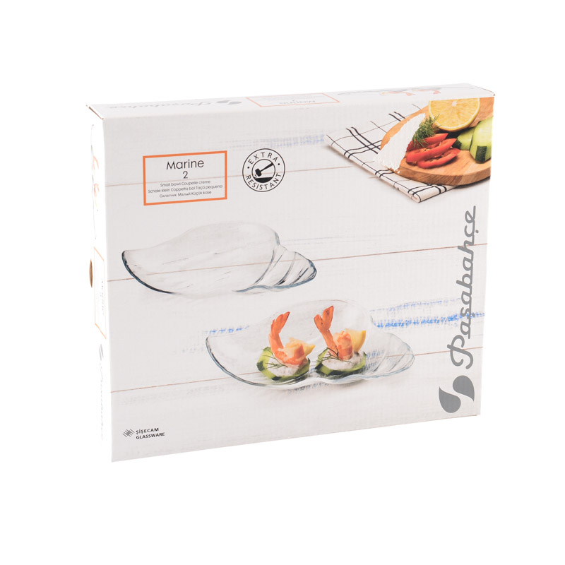2 plats de service 'Marine'