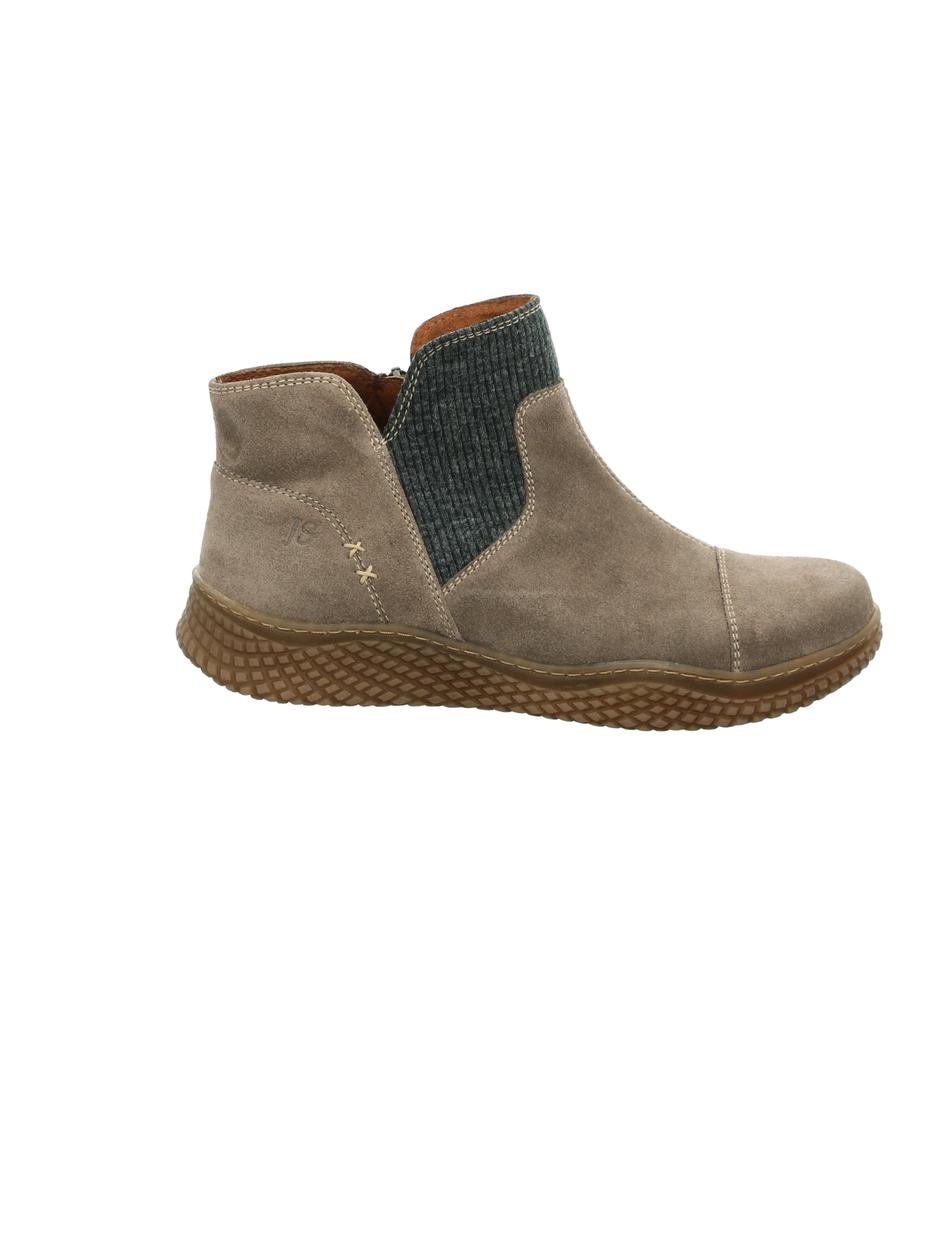 Stiefelette Amelie 08, grau-kombi