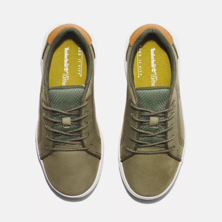 Basket basse à lacets Seneca Bay pour enfant en vert