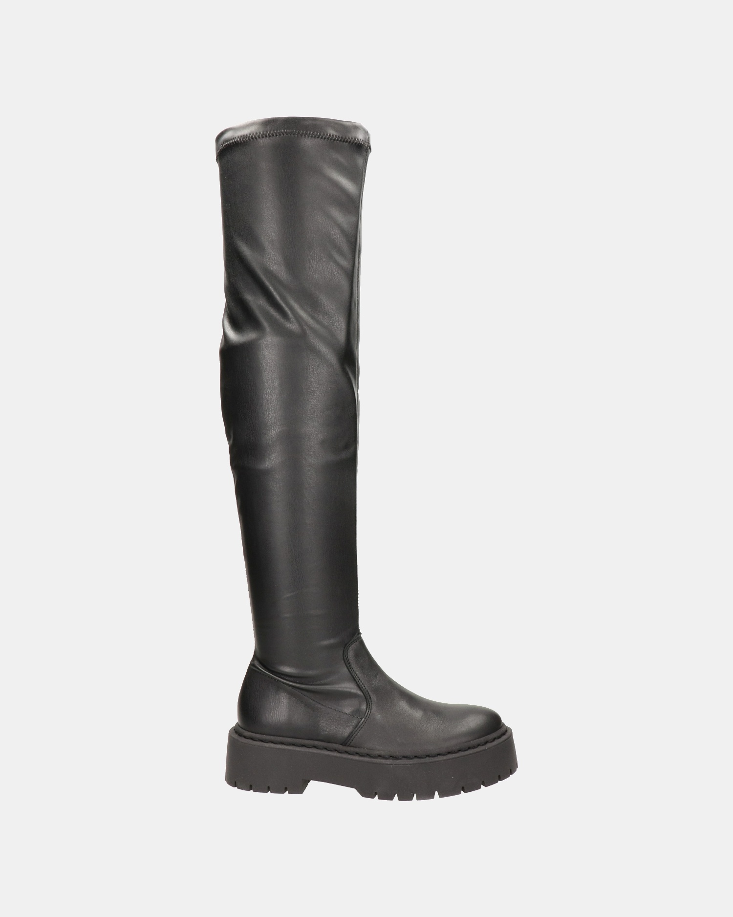 Steve Madden Overknee laarzen  - zwart