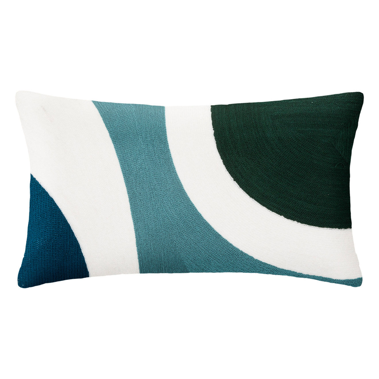 Atmosphera Coussin Hary bleu - 50x10x30 cm
