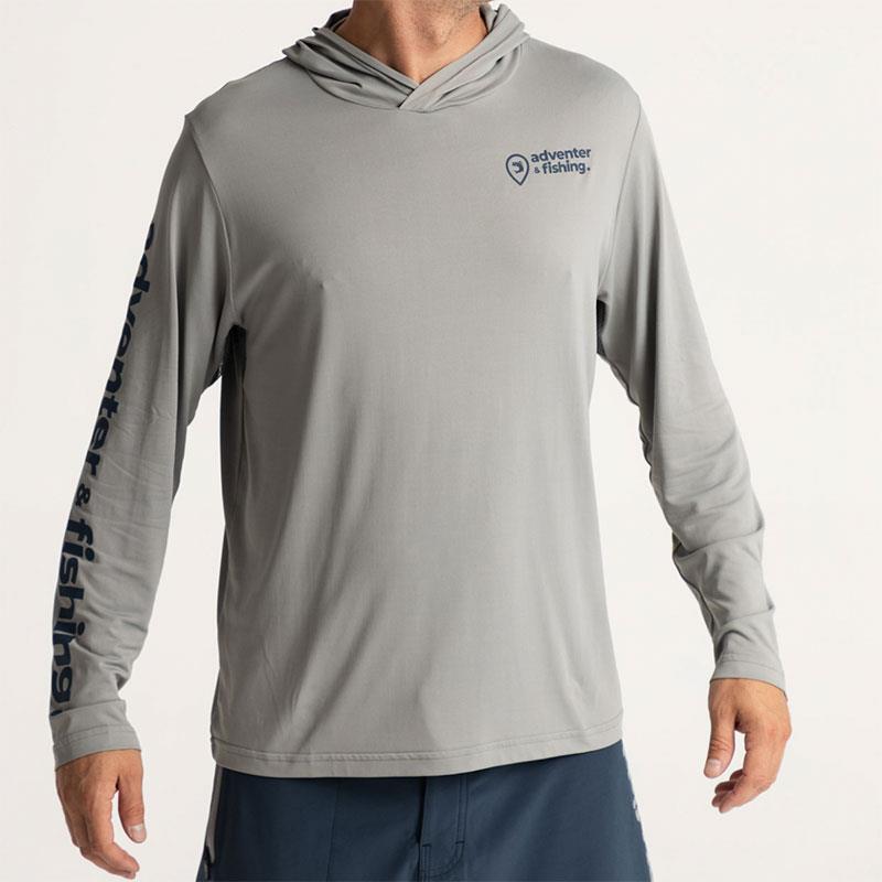 Tee Shirt Manches Longues Homme Adventer & Fishing Golon Anti Uv - Sable