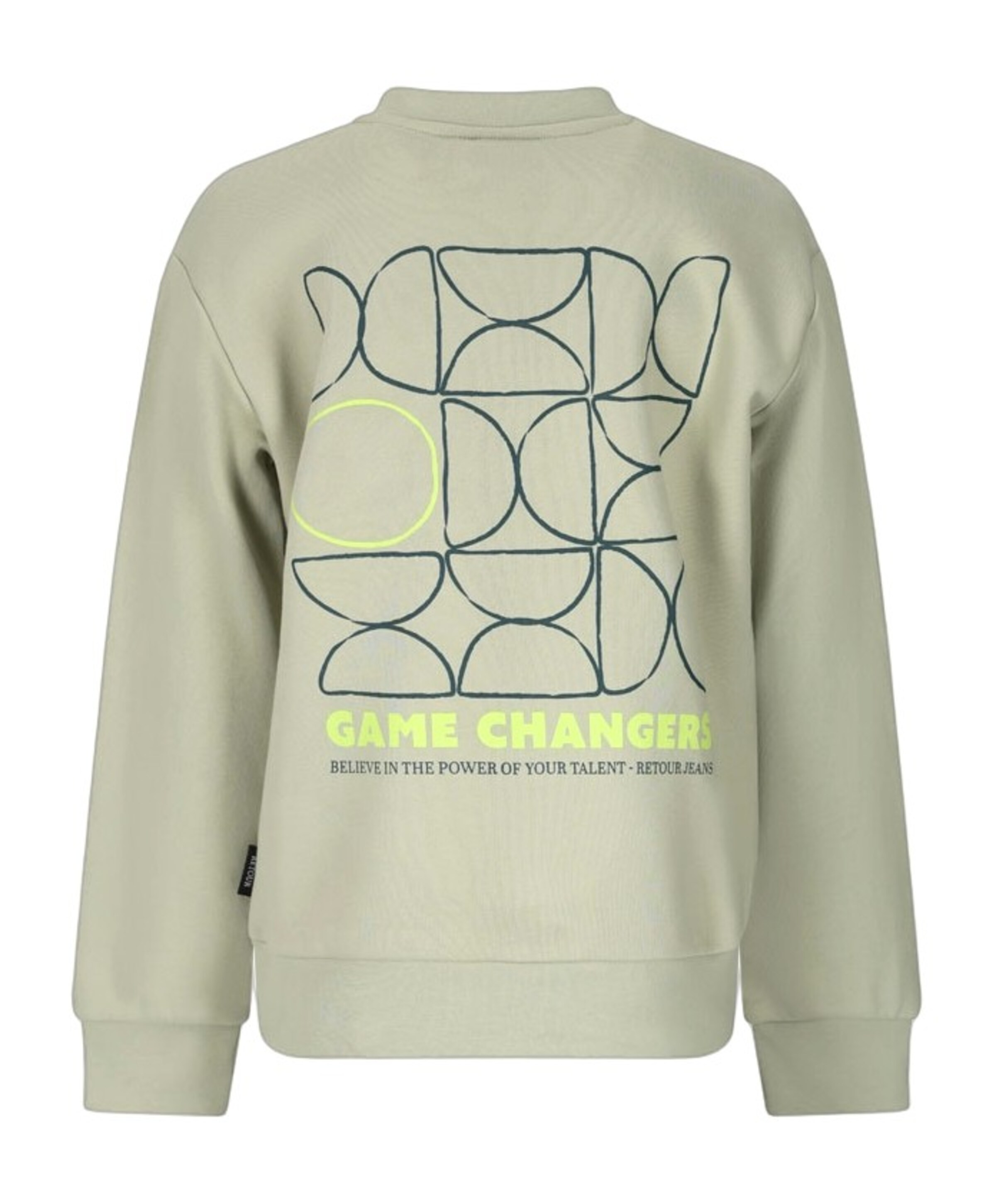 Retour Jongens sweater groen