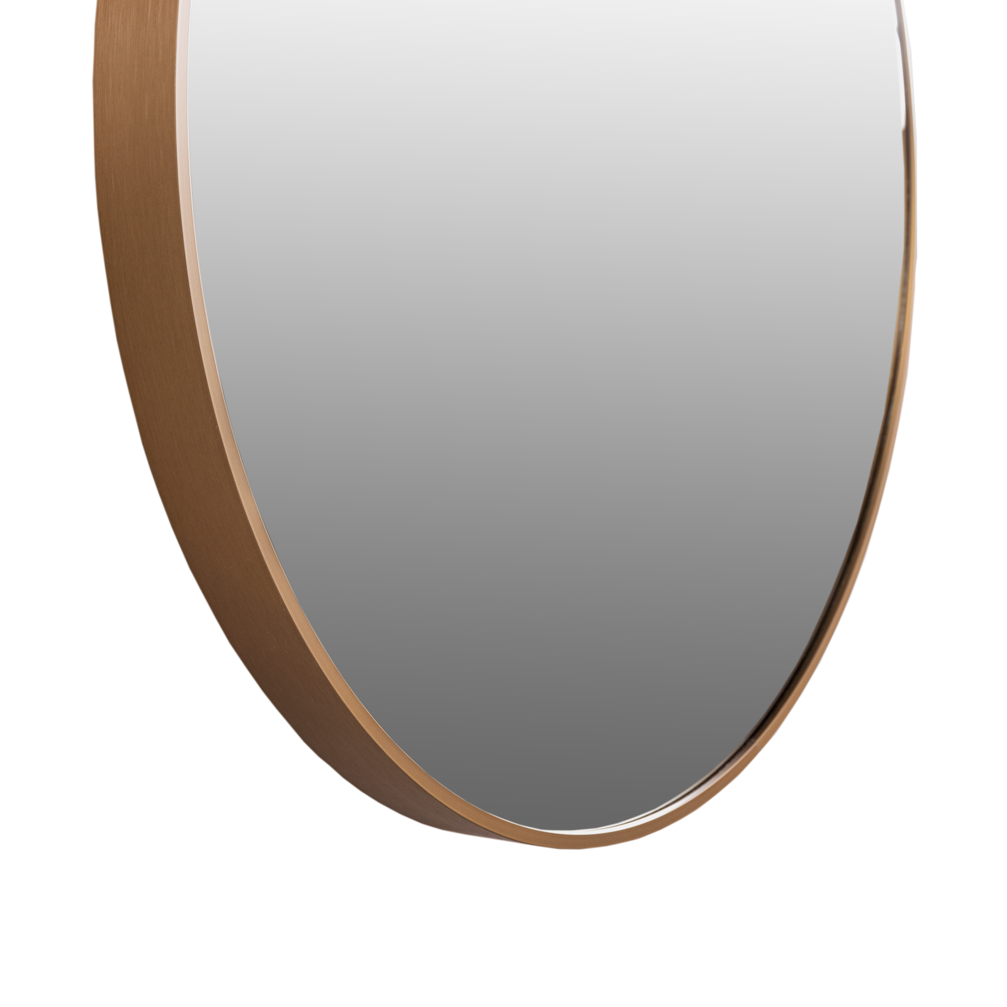 Spiegel rond 40 - brons
