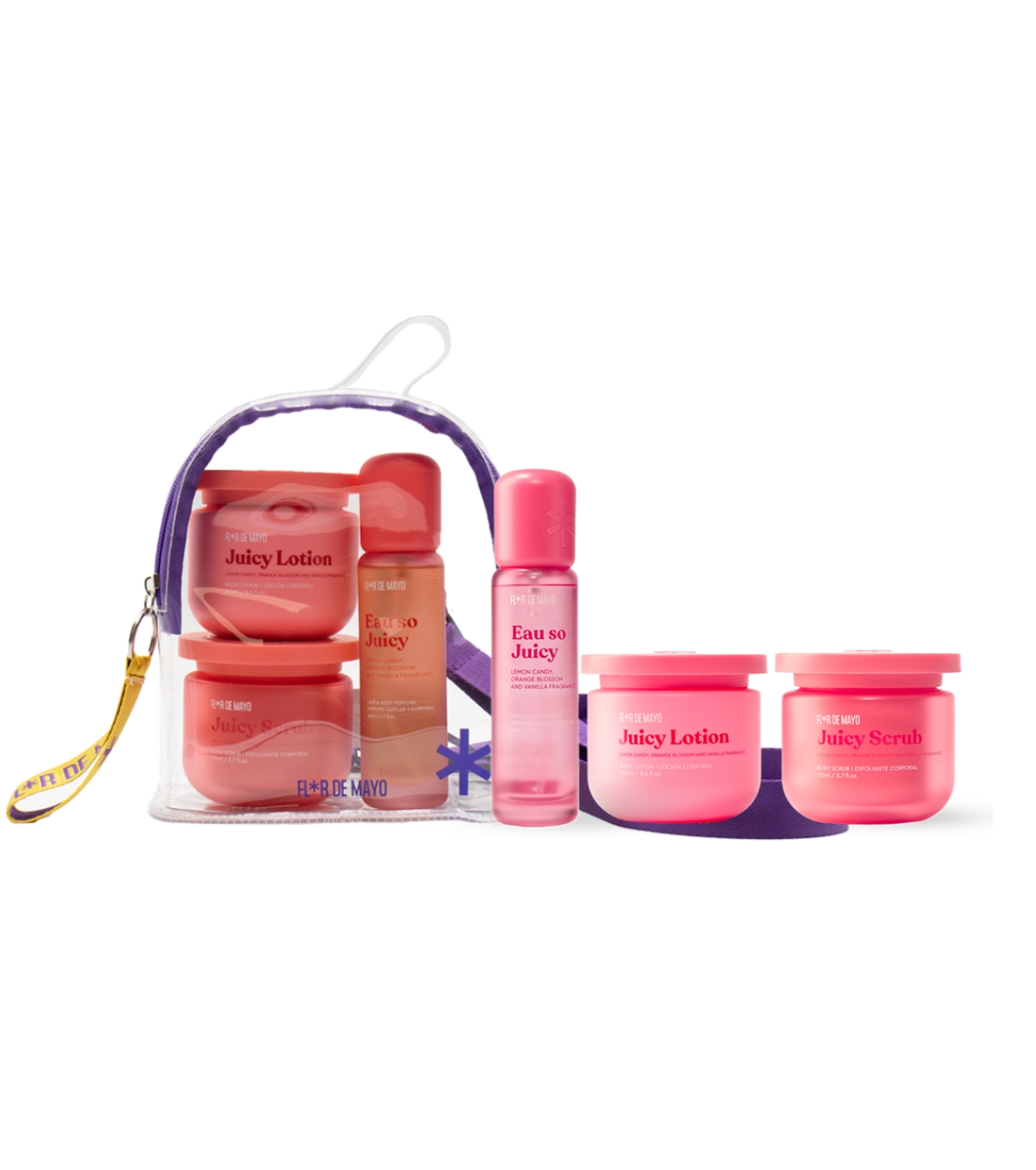 Flor de Mayo - *Mind & Body Glow* - Kit de Cuidados Corporais - Juicy