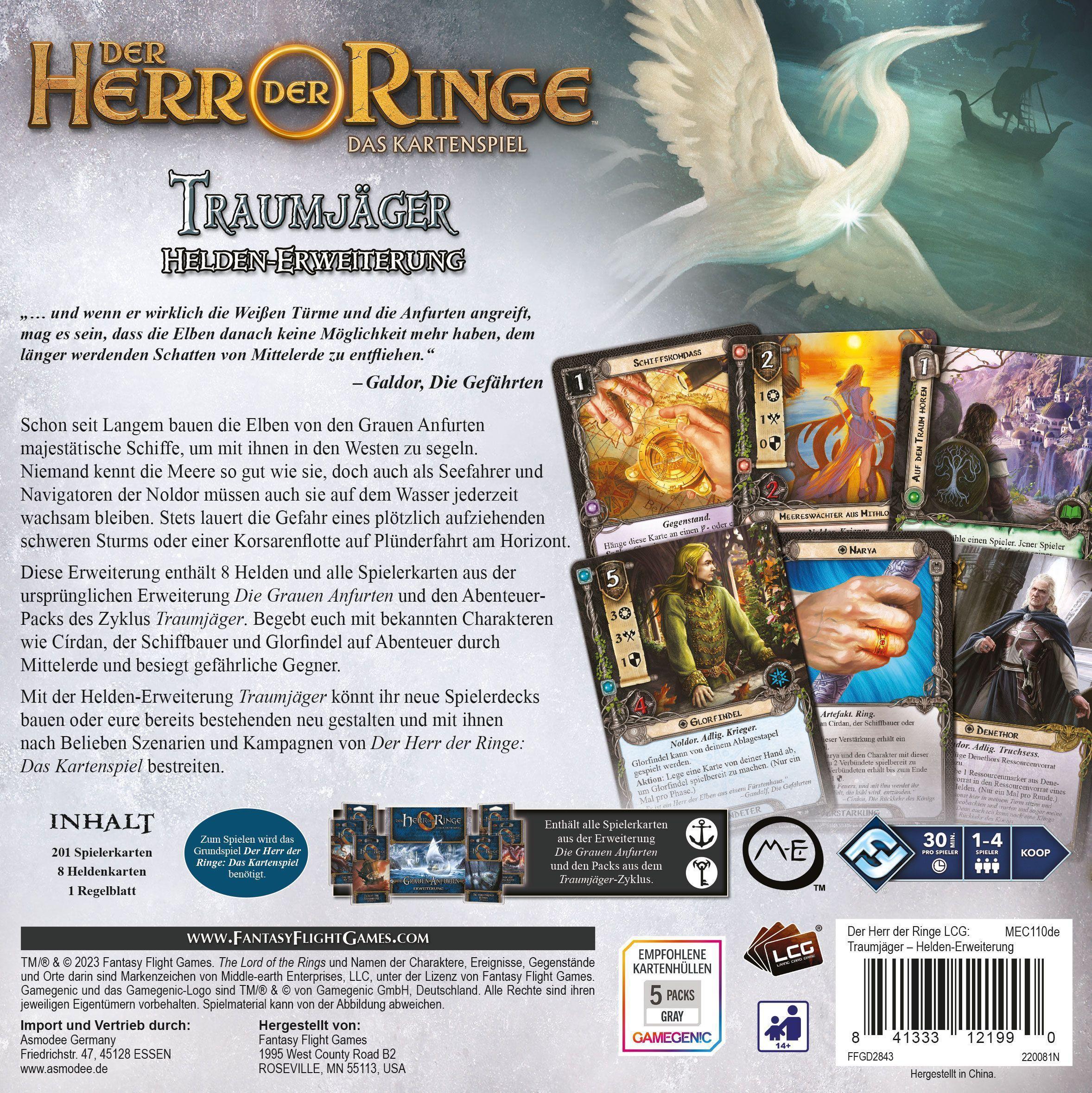 Der Herr der Ringe: Das Kartenspiel - Traumjäger (Helden-Erweiterung)
