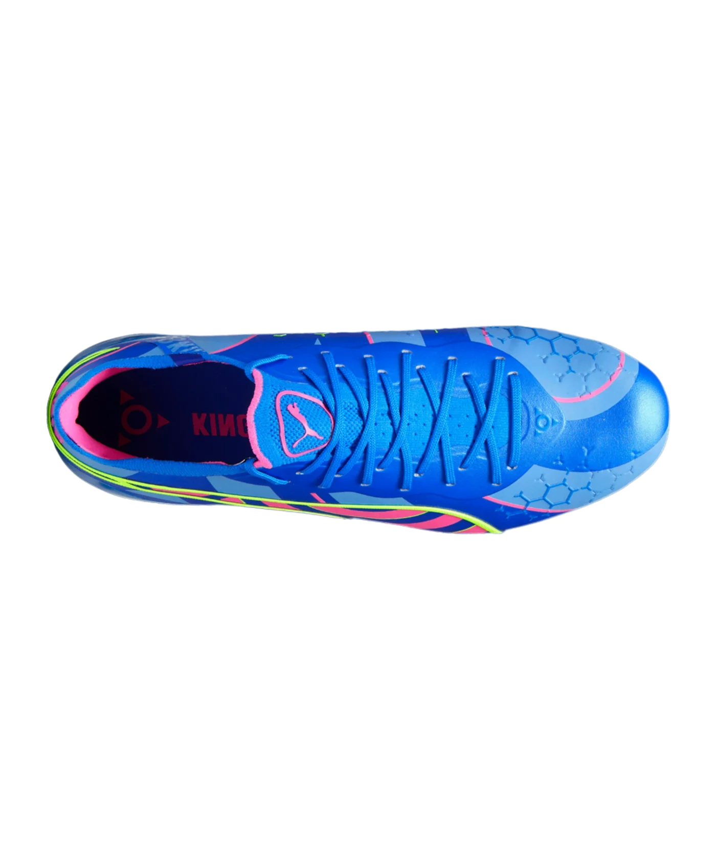PUMA KING Ultimate Energy FG/AG Blau Pink F01