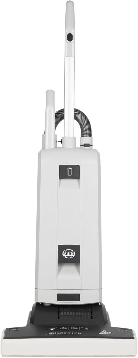 SEBO AUTOMATIC XP 30 Profi-Bürstsauger, grau, Leistung: 890W, 44cm Arbeitsbreite, 13m Aktionsradius., automatische Einstellung Bürsthöhe, wechselbarer Bürstenstreifen, mit Polster- und Fugendüse