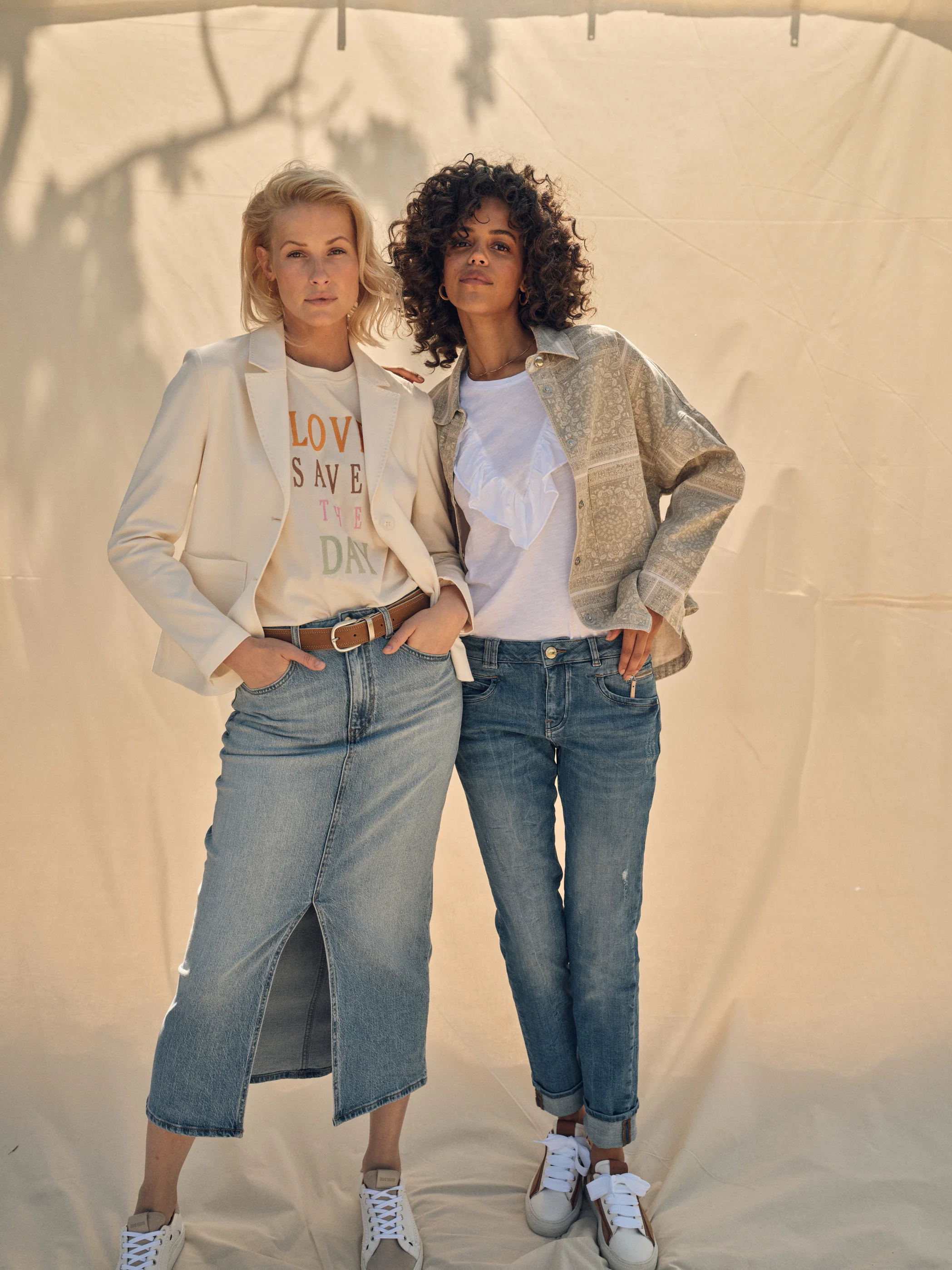 Mos Mosh  Carla Naomi Group jeans - blå