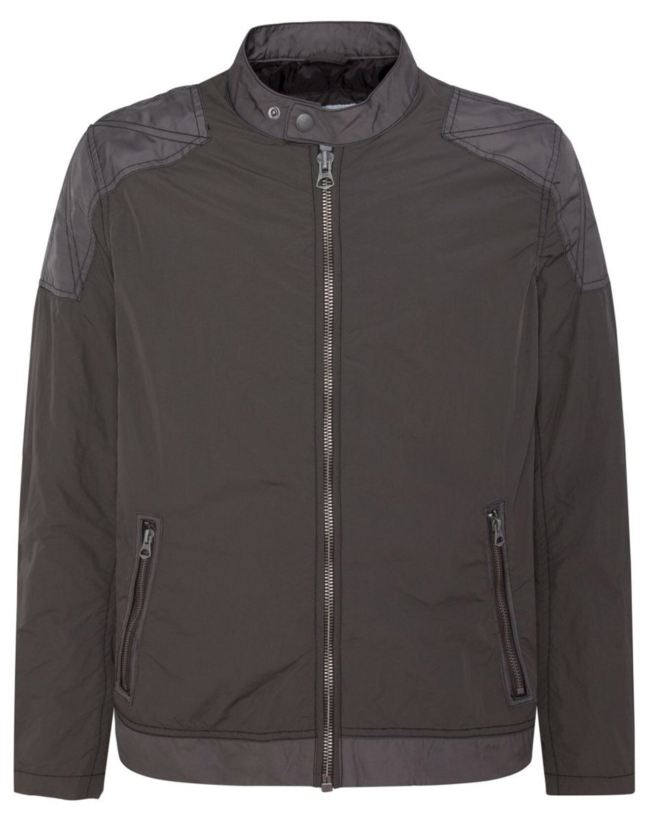 Pepe Jeans Blouson Motard Nylon marron/gris