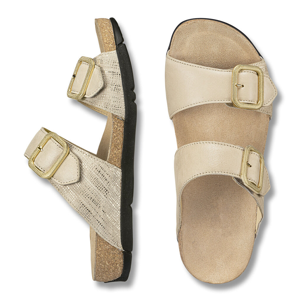 DAMEN - Pantolette EVORA beige
