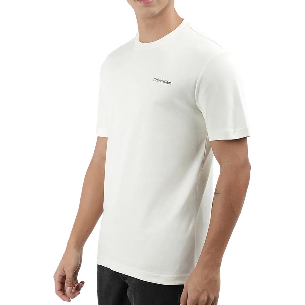 Calvin Klein Jeans T-shirt Blanc Homme Calvin Klein Jeans Micro
