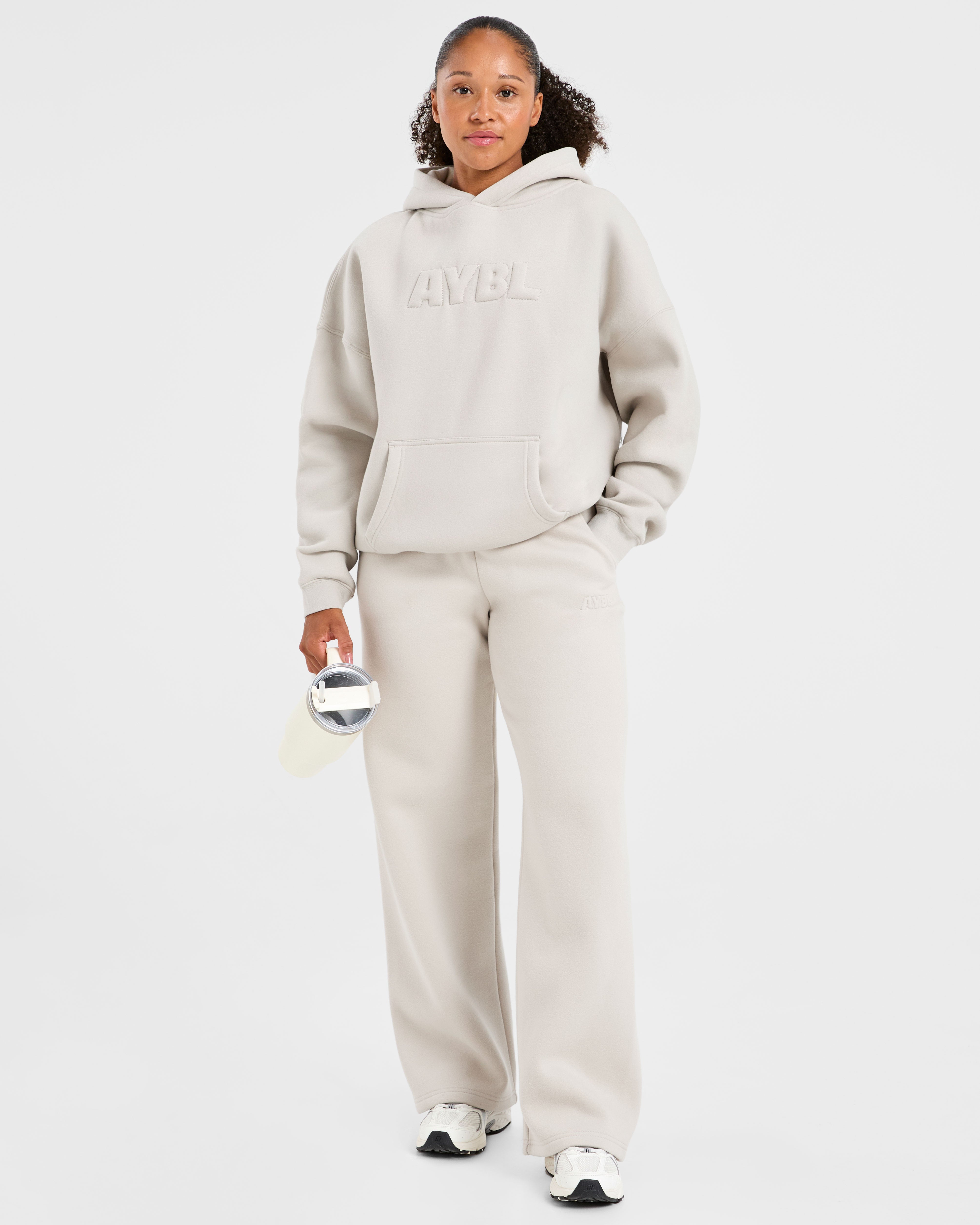 Classic Plush Oversized Straight Leg Joggers