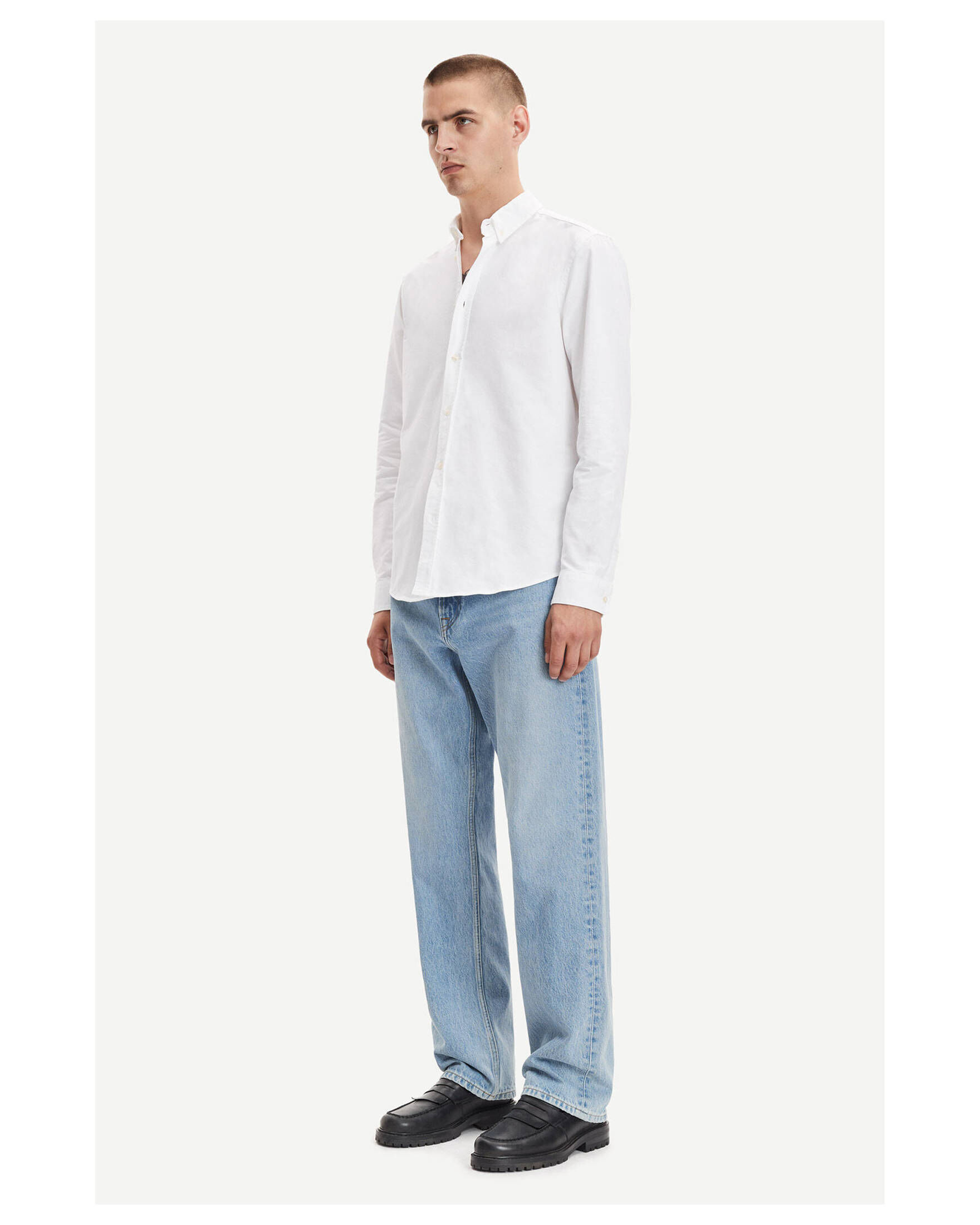Samsoe Samsoe| Herren Hemd LIAM BX 11246 Langarm