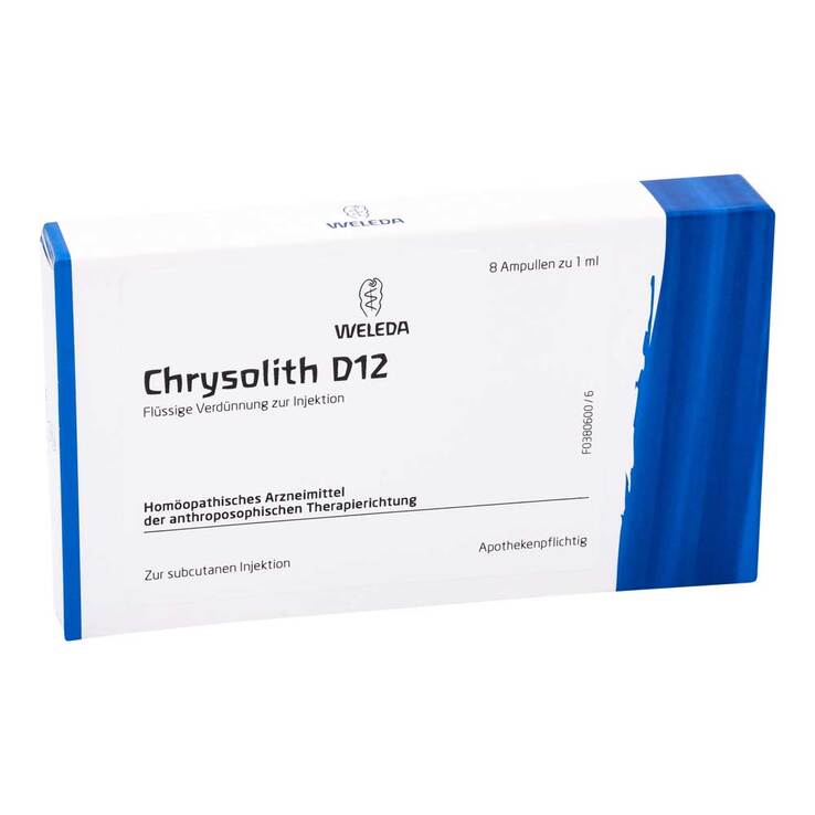 Chrysolith D 12 Ampullen, 8X1 ml