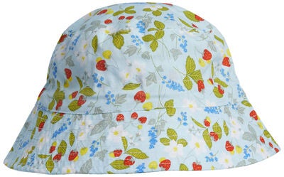 Nordbjørn Fjällbacka Solhatt med UV-beskyttelse, Strawberry Light Blue