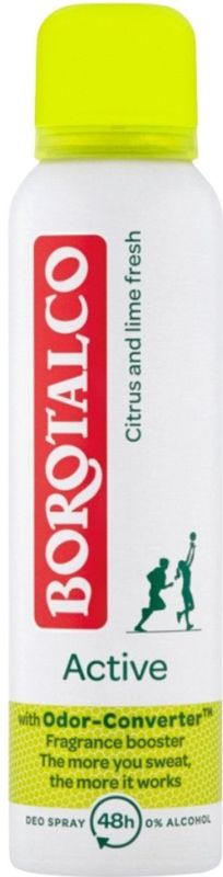 Borotalco - Deodorant Spray - Active - Citrus & Lime Fresh - 150 ml
