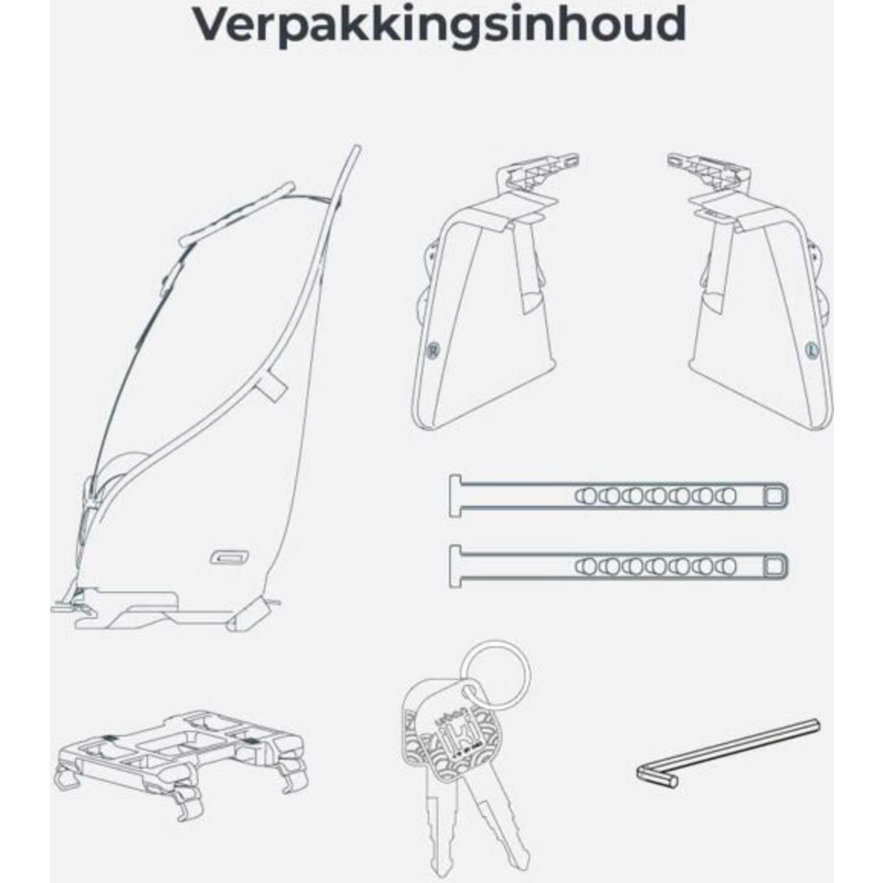 Urban Iki Ta-Ke Fietsstoeltje Achter