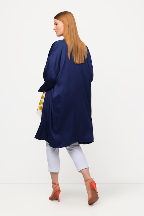 Kimono, Schalkragen, weite 3/4-Ärmel