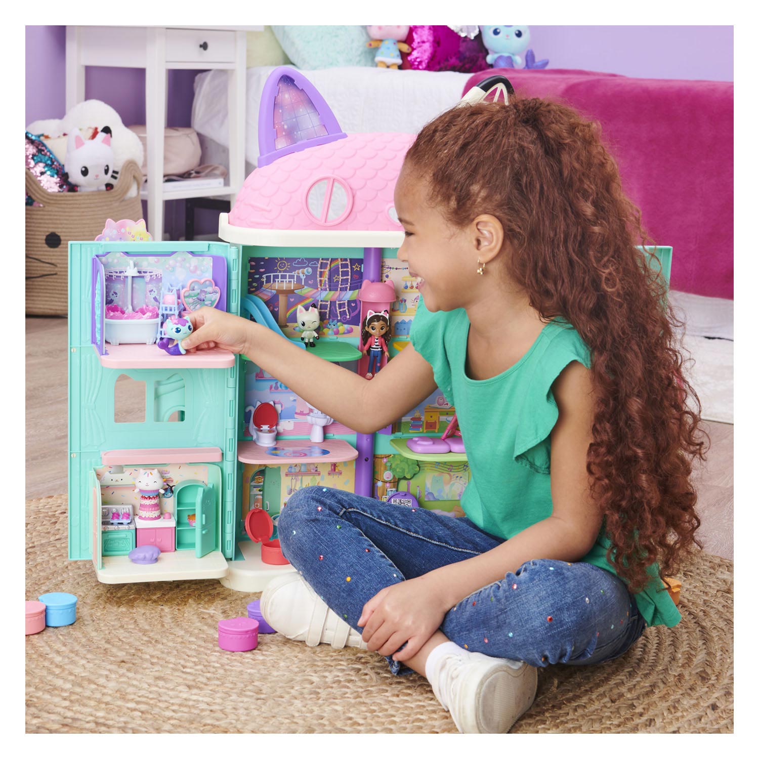 Gabby's Poppenhuis- Badkamer Speelset