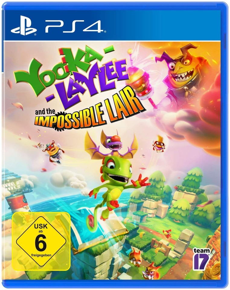 Yooka-Laylee and the Impossible Lair (DE-Multi In Game)- PlayStation 4