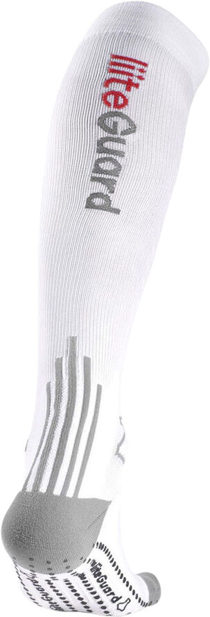 Liiteguard Shin-Tech Grip løbestrømper Hvid