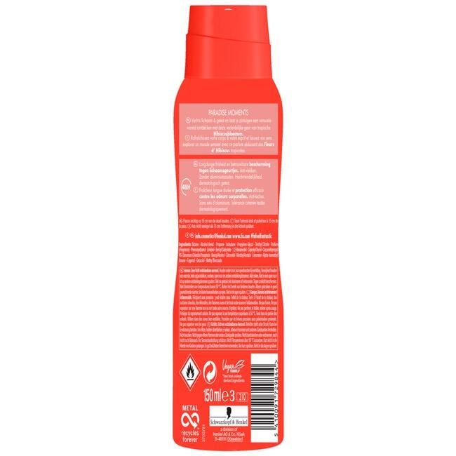 Fa Paradise Moments Deodorant Spray 150 ML