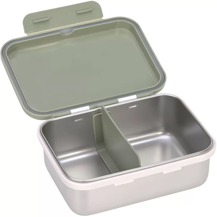 Lässig Edelstahl Lunchset grün