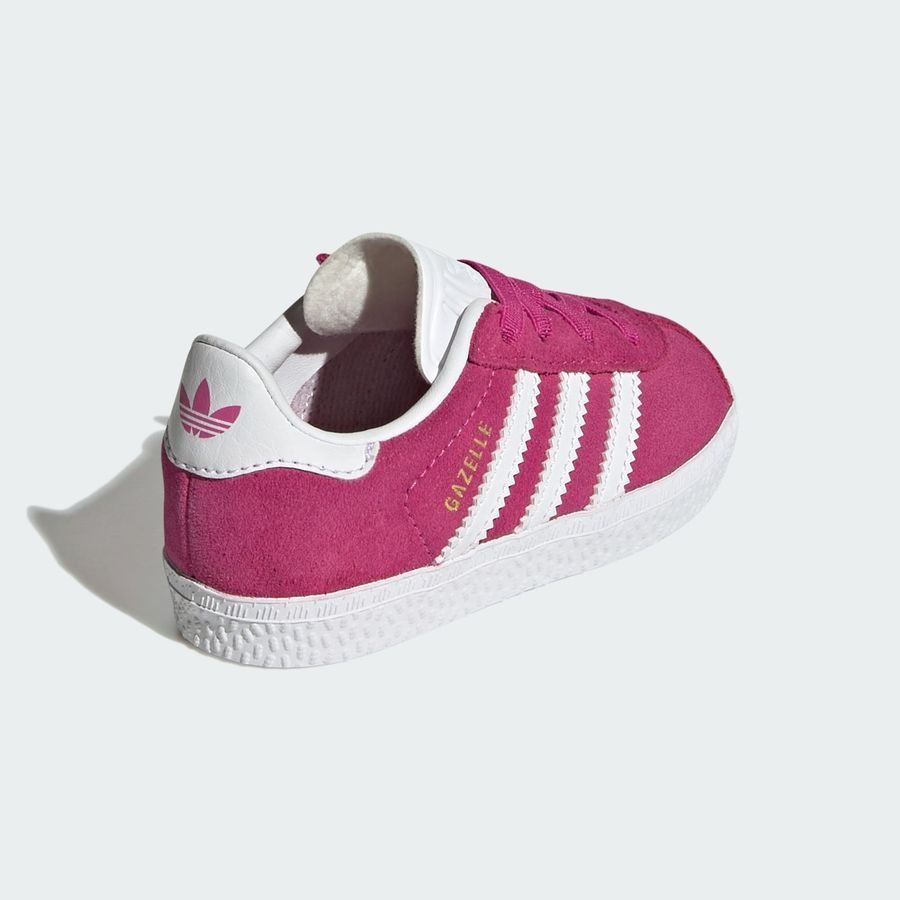 Adidas Original Gazelle Comfort Closure Elastic Laces Shoes Kids
