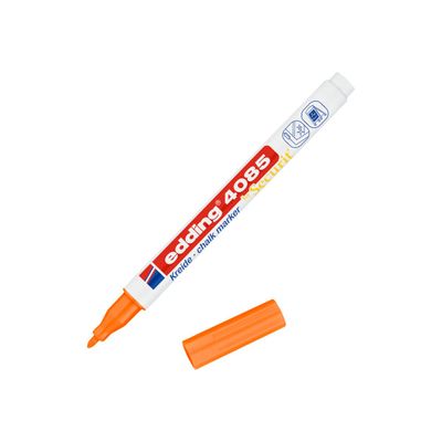 Edding 4085 - Marqueur craie liquide - 1-2 mm - orange fluo