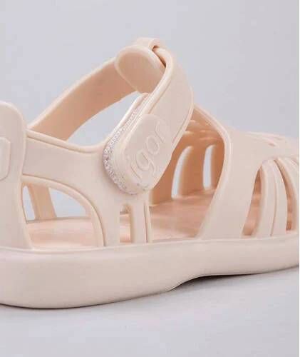 Igor waterschoenen crème Ecru Rubber Effen 28