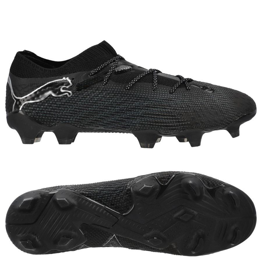 PUMA Future 7 Ultimate Low FG/AG Eclipse - Noir/Argenté