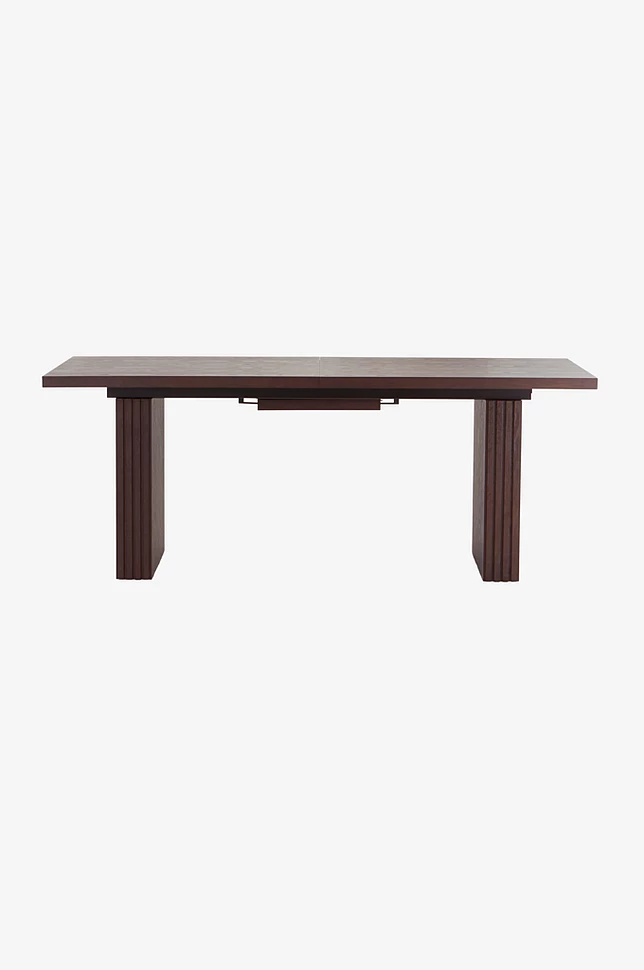 PALANZO spisebord med ileggsplate 105x196+45 cm