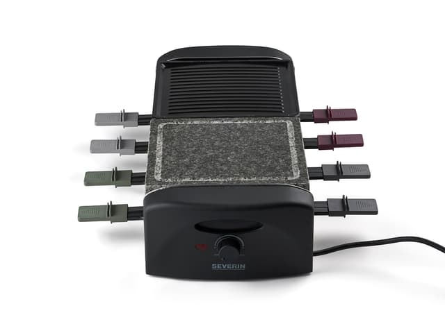 Severin Raclette 1400 watt Sort