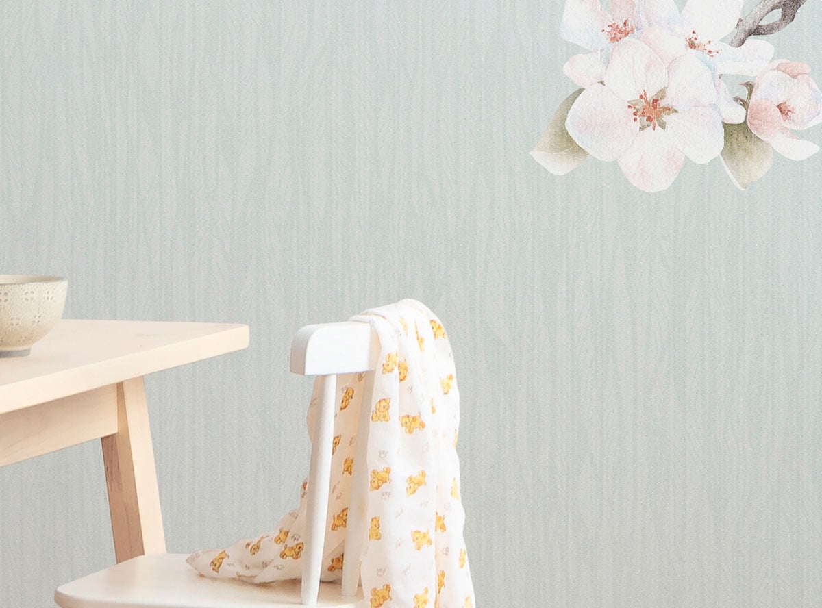 Komar Fototapete »Digitaldruck Vlies -  Apple Blossom - Grösse 300 x 250 cm« bedruckt glatt Wohnzimmer, Schlafzimmer