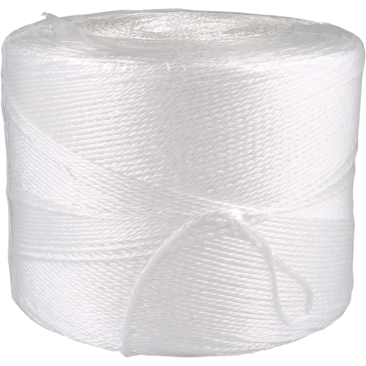 Touw, 3-draads dik, 2kg, PP, wit
