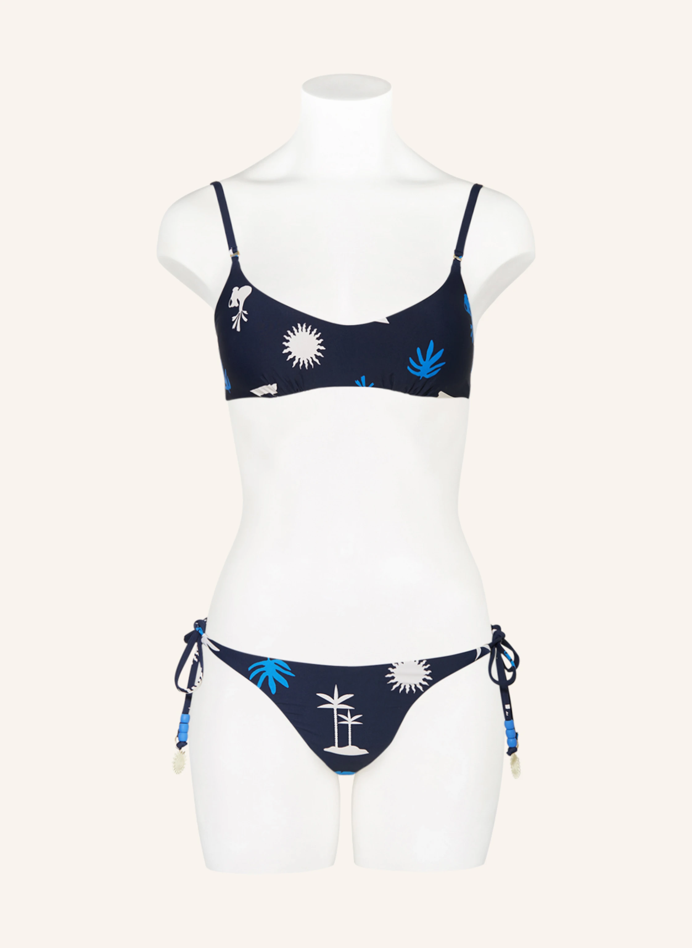 SEAFOLLY Triangel-Bikini-Hose LA PALMA mit Schmuckperlen