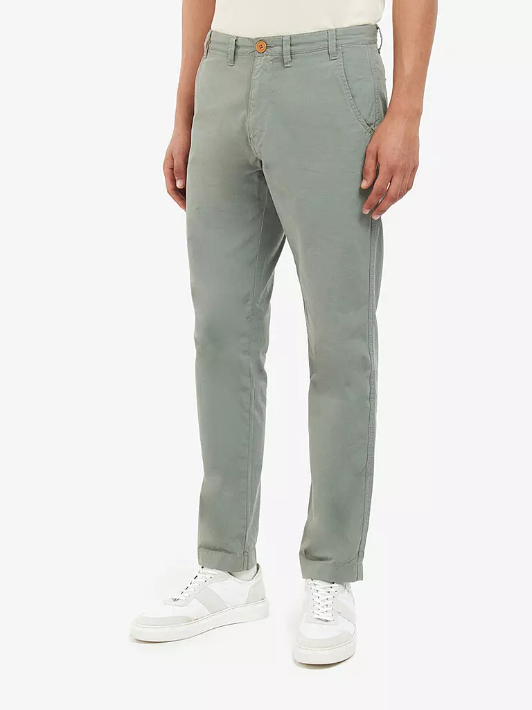 BARBOUR Chino GLENDALE hellgrün